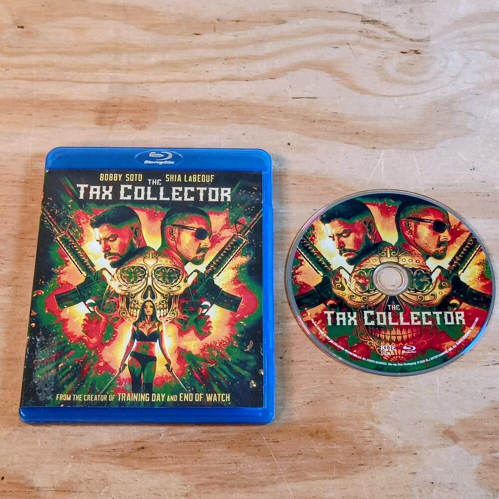 The Tax Collector (Blu-ray, 2020) Shia LaBeouf, Bobby Soto, Action Crime Movie
